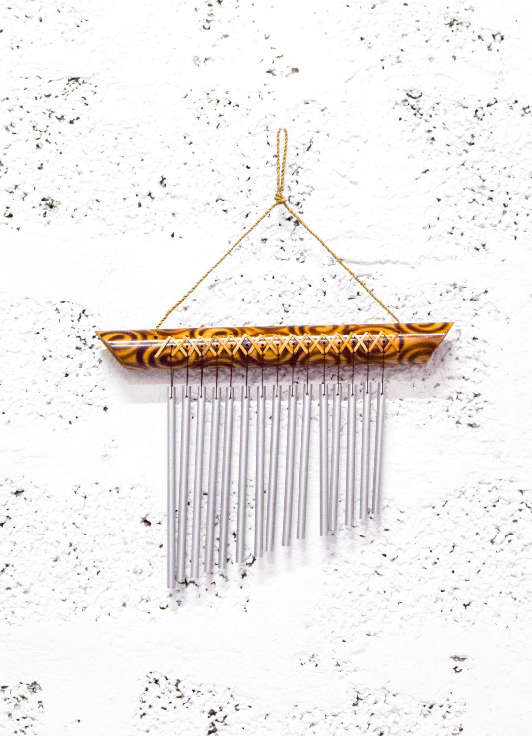 Wind Chime Bamboo at Gaia Center Cyprus.