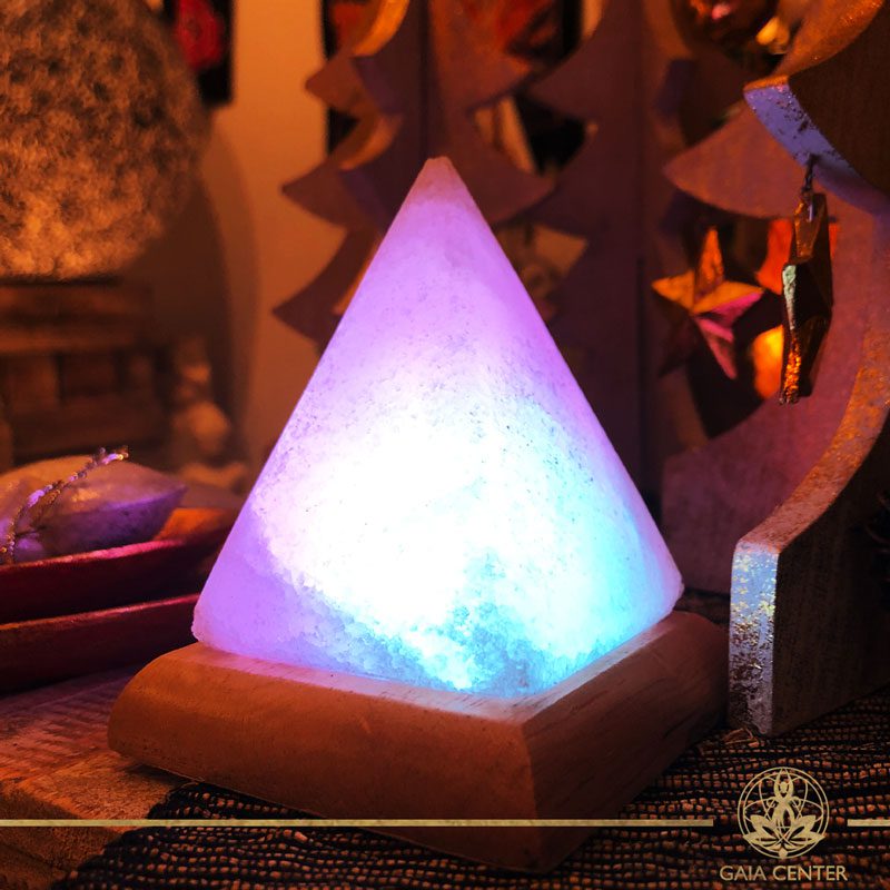Himalayan Salt Lamp Pyramid. Selection of Himalayan Salt Lamps at Gaia Center in Cyprus. Shop online at: https://www.gaia-center.com Cyprus and International Delivery.