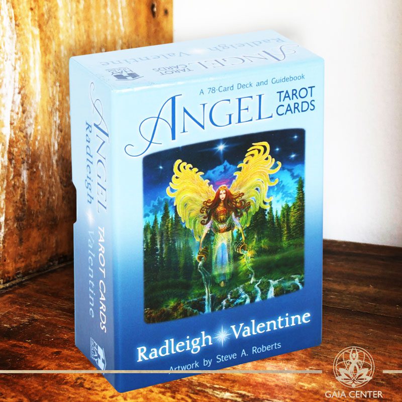 Angel Tarot Cards by Radleigh Valentine at Gaia Center.