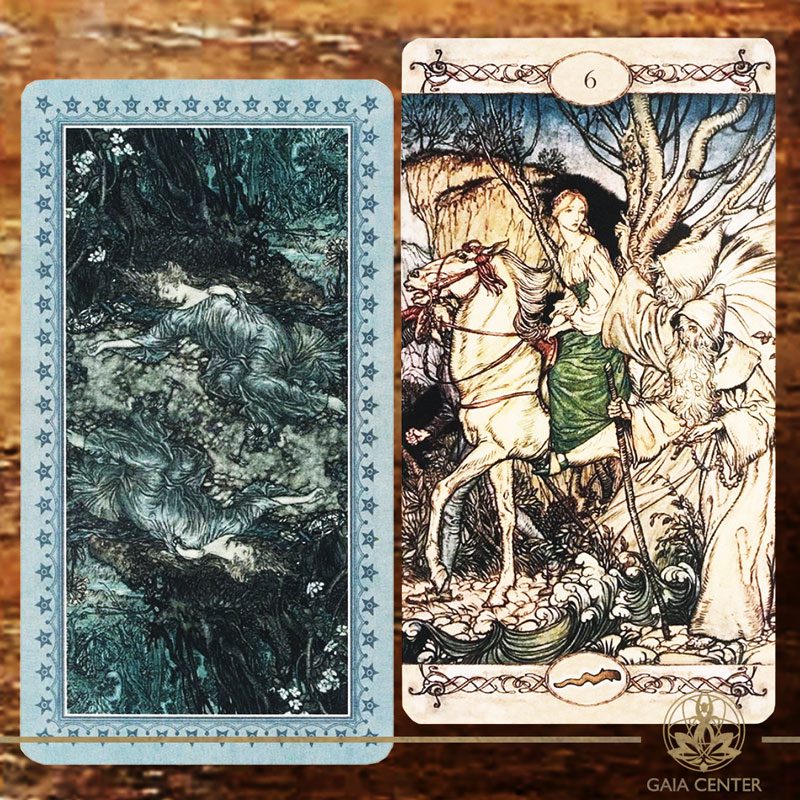 Tarot and Oracle Cards selection at Gaia Center in Cyprus. Rackham Tarot Cards. Cyprus and International shipping.