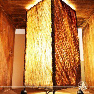 Lamp Wooden Skin from Bali. Gaia Center | Cyprus.