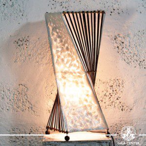 Lamp coral and bamboo decor |large size| from Bali at Gaia Center | Cyprus.