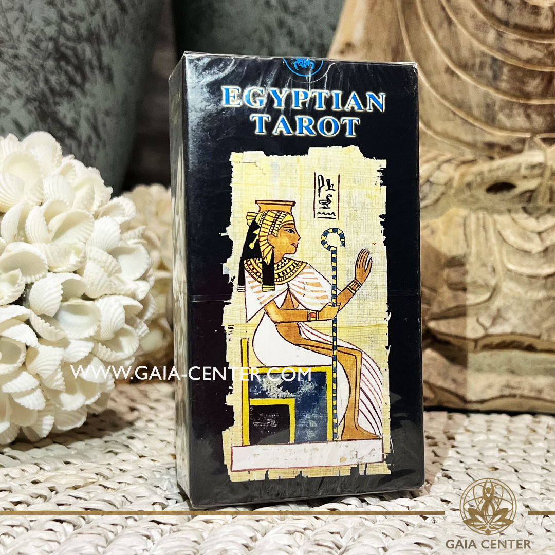 Tarot Deck Egyptian Tarot at Gaia Center Crystals and Incense esoteric Shop Cyprus. Tarot | Oracle | Angel Cards selection order online, Cyprus islandwide delivery: Limassol, Paphos, Larnaca, Nicosia.