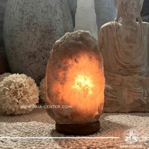 Himalayan Salt Lamp Grey color natural Rock at Gaia Center | Crystal Shop in Cyprus. Salt and Selenite crystal lamps selection. Order online: Cyprus islandwide delivery: Limassol, Nicosia, Paphos, Larnaca. Europe and worldwide shipping.
