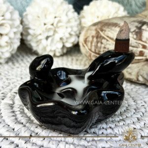 Backflow Incense Burner - Pool to Pool Backflow incense burners an Backflow dhoop cones selection at Gaia Center | Incense Aroma & Crystal shop in Cyprus. Order online, Cyprus islandwide delivery: Limassol, Larnaca, Nicosia, Paphos. Europe and worldwide shipping.
