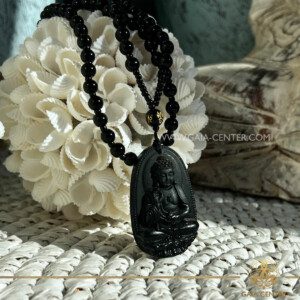 Tibetan Mala Black Onyx and Buddha Charm Crystal Jewellery Selection at Gaia Center Crystal Shop in Cyprus. Order online, Cyprus islandwide delivery: Limassol, Larnaca, Paphos, Nicosia. Europe and Worldwide shipping.