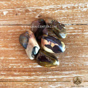 Jasper Autumn Leaf 20-30mm Medium Tumblestones. Crystals and semiprecious gemstone selection at GAIA CENTER | Cyprus.