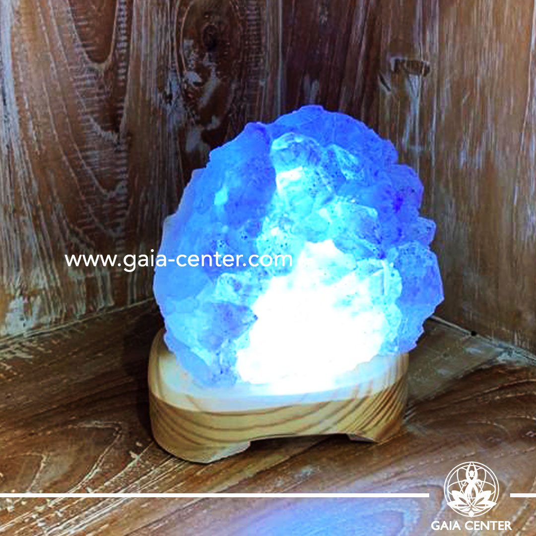 Crystal |Quartz Amethyst Lamp -small size. Crystal and Gemstone selection at Gaia Center | Cyprus.