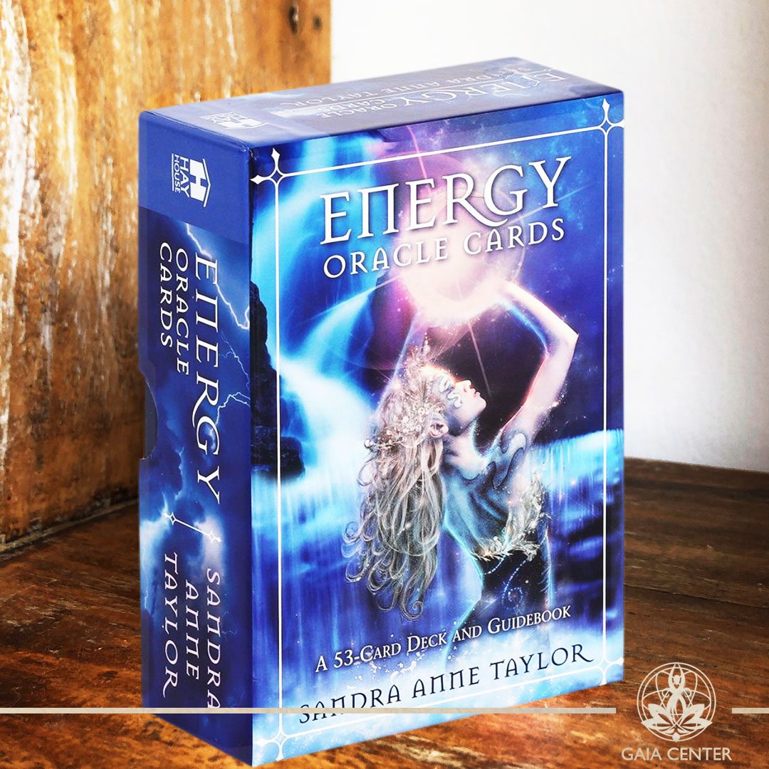 Energy Oracle Cards Deck by Sandra Anne Taylor. A 53 card deck and guidebook. Tarot | Oracle | Angel Cards selection at Gaia Center | Cyprus.