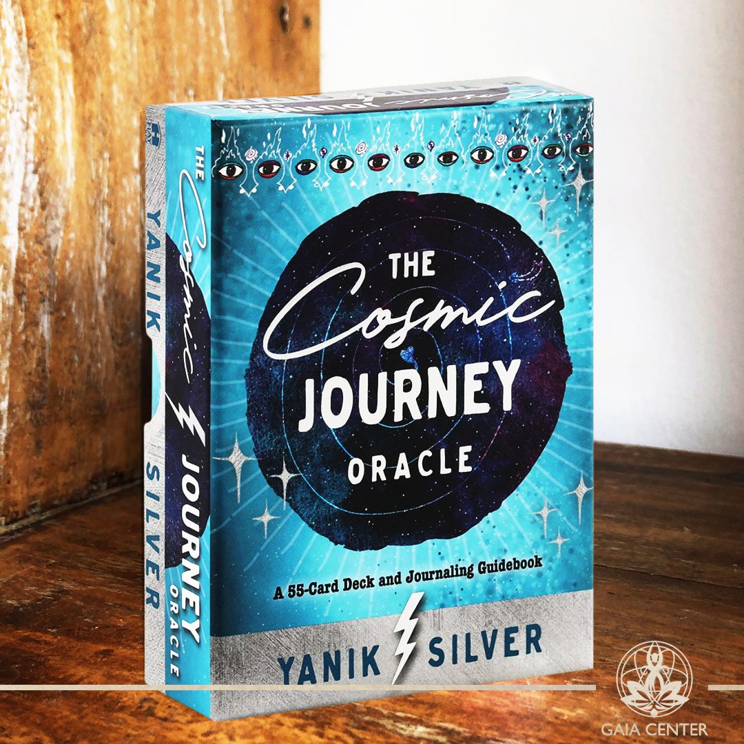 The Cosmic Journey Oracle Cards Deck by Yanik Silver. A 55 card deck and guidebook. Tarot | Oracle | Angel Cards selection at Gaia Center | Cyprus.