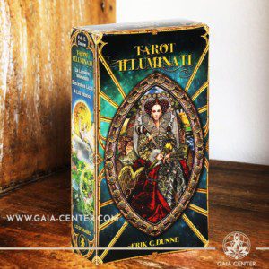 Tarot Illuminati - tarot card deck by Erik C. Dunne includes 78 cards at Gaia Center | Cyprus. Tarot | Oracle | Angel Cards selection at Gaia Center | Cyprus.