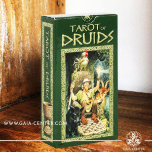 The Tarot of Druids tarot card deck by Antonio Lupatelli includes a 78-card deck and guidebook at Gaia Center | Cyprus. Tarot | Oracle | Angel Cards selection at Gaia Center | Cyprus.