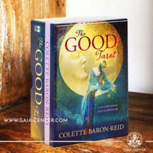The Good Tarot card deck by Colette Baron-Reid includes a 78-card deck and 119 page guidebook at Gaia Center | Cyprus. Tarot | Oracle | Angel Cards selection at Gaia Center | Cyprus.
