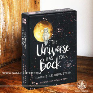 The Universe Has Your Back Oracle card deck by Gabrielle Bernstein includes a 52-card deck at Gaia Center | Cyprus. Tarot | Oracle | Angel Cards selection at Gaia Center | Cyprus.