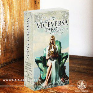 Viceversa Tarot - this tarot card deck by Massimiliano Filadoro includes 78 double-sided cards and a handy guidebook at Gaia Center | Cyprus. Tarot | Oracle | Angel Cards selection at Gaia Center | Cyprus.