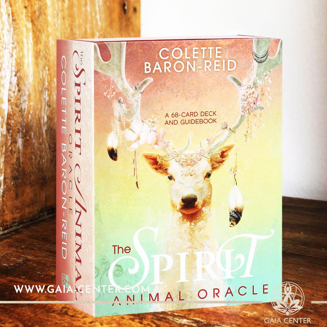 The Spirit Animal Oracle card deck by Colette Baron-Reid includes a 68-card deck and 200 page guidebook Tarot | Oracle | Angel Cards selection at Gaia Center | Cyprus.