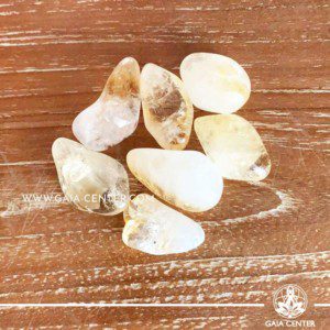Crystal Citrine Tumbled Stones 10-20mm Small shape. Crystals and semiprecious gemstone selection at GAIA CENTER | Cyprus.