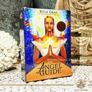 The Angel Guide Oracle Card Deck by Kyle Gray at Gaia Center Crystals and Incense esoteric Shop Cyprus. Tarot | Oracle | Angel Cards selection order online, Cyprus islandwide delivery: Limassol, Paphos, Larnaca, Nicosia.