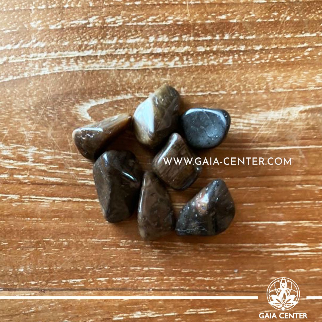 Palmwood Tumbled stones from USA, size 20-30mm. Crystals and Gemstone selection at GAIA CENTER | Cyprus.