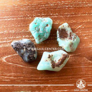 Chrysoprase from Brazil Tumbled Stones, size 30-40mm. Crystals and Gemstone selection at GAIA CENTER | Cyprus.