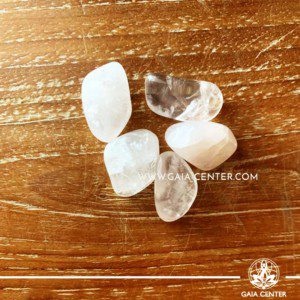 Rose Quartz from Brazil Tumbled Stones, size 10-20mm. Crystals and Gemstone selection at GAIA CENTER | Cyprus.
