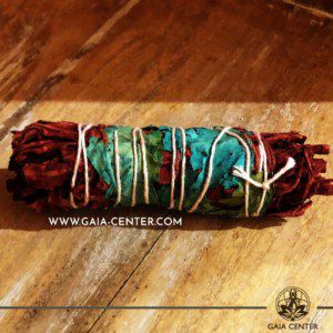 Dragon's Blood Cleansing White Sage mix bundles for smudging ceremonies and space clearing at Gaia Center | Cyprus. Order online, Cyprus islandwide delivery: Limassol, Paphos, Larnaca, Nicosia. Europe and worldwide shipping.
