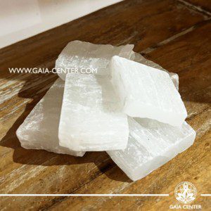 Selenite white crystal square shape clusters. Crystals and Gemstone selection at GAIA CENTER | Cyprus. Order online, Cyprus islandwide delivery: Limassol, Nicosia, Larnaca, Paphos. Europe and worldwide shipping.