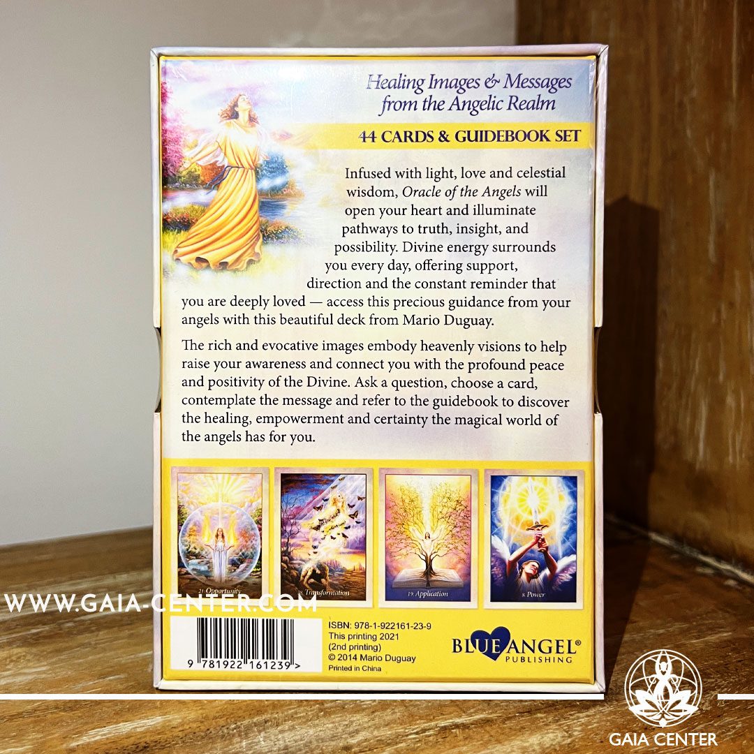 Oracle Of The Angels - Mario Duguay at Gaia Center | Cyprus. Tarot | Oracle | Angel Cards selection order online, Cyprus islandwide delivery: Limassol, Paphos, Larnaca, Nicosia.