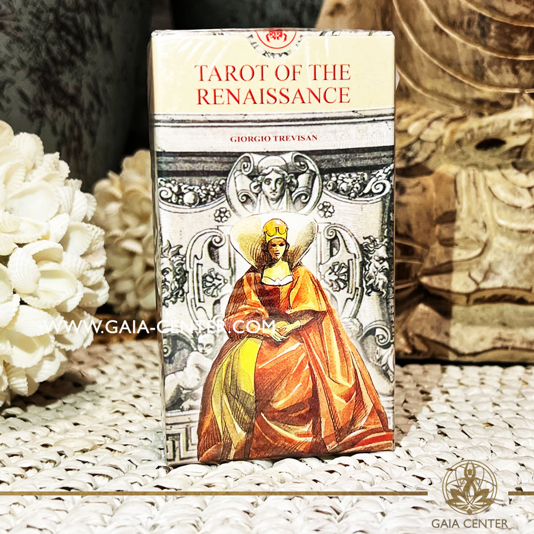 Tarot Of The Renaissance - Giorgio Trevisan at Gaia Center Crystals and Incense esoteric Shop Cyprus. Tarot | Oracle | Angel Cards selection order online, Cyprus islandwide delivery: Limassol, Paphos, Larnaca, Nicosia.