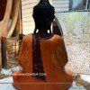 Buddha Statue made from teak wood and hand carved by Balinese artisans. Matt finishing. Decore and spiritual items at Gaia Center in Cyprus. Shop online at https://gaia-center.com. Cyprus island delivery: Limassol, Nicosia, Paphos, Larnaca. Europe and Worldwide shipping.