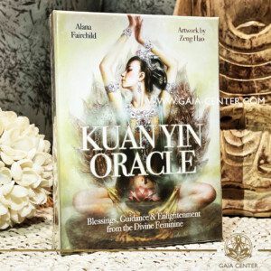 Kuan Yin Oracle Cards - Alana Fairchild at Gaia Center Crystals and Incense esoteric Shop Cyprus. Tarot | Oracle | Angel Cards selection order online, Cyprus islandwide delivery: Limassol, Paphos, Larnaca, Nicosia.