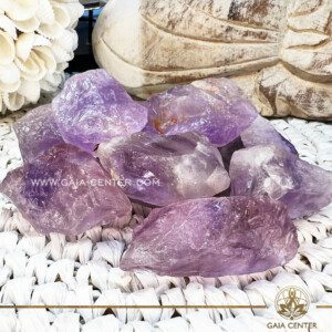 Amethyst Quartz Crystal Rough Cluster 30-49g size from Brazil. Crystals and Gemstone selection at GAIA CENTER Crystal Shop in Cyprus. Order crystals online, Cyprus islandwide delivery: Limassol, Larnaca, Paphos, Nicosia. Europe and Worldwide shipping.