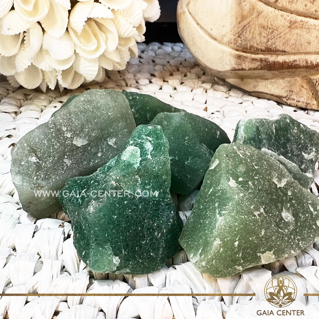 Green Quartz Crystal Rough Cluster 40-50g large size from Brazil. Crystals and Gemstone selection at GAIA CENTER Crystal Shop in Cyprus. Order crystals online, Cyprus islandwide delivery: Limassol, Larnaca, Paphos, Nicosia. Europe and Worldwide shipping.