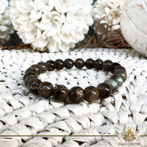 Crystal Bracelet Labradorite with Elastic string- made with 8mm gemstone beads. Crystal and Gemstone Jewellery Selection at Gaia Center in Cyprus. Order online, Cyprus islandwide delivery: Limassol, Larnaca, Paphos, Nicosia. Europe and Worldwide shipping.