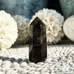 Labradorite Crystal Tower Polished Point. Crystal points, towers and obelisks selection at Gaia Center in Cyprus. Order online, Cyprus islandwide delivery: Limassol, Larnaca, Paphos, Nicosia. Europe and Worldwide shipping.