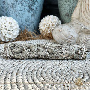 Californian White Sage large smudge stick bundles for smudging ceremonies and space clearing at Gaia Center | Crystals and Incense shop in Cyprus. Order online, Cyprus islandwide delivery: Limassol, Paphos, Larnaca, Nicosia. Europe and worldwide shipping.