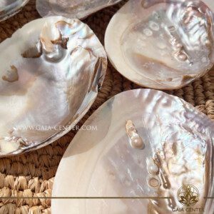 Shell Mother of Pearl for Smudging – Natural Cleansing Tool at GAIA CENTER Crystal Shop in Cyprus. Bring a touch of the ocean’s beauty and calm energy into your spiritual rituals with our Mother of Pearl Shell, traditionally used as a smudging bowl for burning sage, palo santo, and other sacred herbs. Symbolism & Meaning Mother of Pearl is known for its gentle, protective energy. Represents purity, inner calm, and emotional balance. Shells have long been used in cleansing rituals to honor water energy, one of the four sacred elements (earth, air, fire, water). Gaia Center crystal shop in Cyprus. Order online, Cyprus islandwide delivery: Limassol, Larnaca, Paphos, Nicosia. Europe and Worldwide shipping.