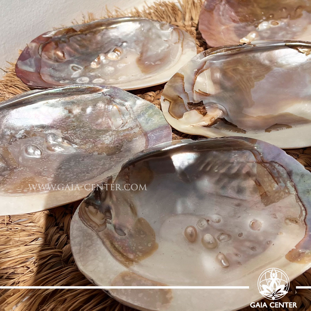 Shell Mother of Pearl for Smudging – Natural Cleansing Tool at GAIA CENTER Crystal Shop in Cyprus. Bring a touch of the ocean’s beauty and calm energy into your spiritual rituals with our Mother of Pearl Shell, traditionally used as a smudging bowl for burning sage, palo santo, and other sacred herbs. Symbolism & Meaning Mother of Pearl is known for its gentle, protective energy. Represents purity, inner calm, and emotional balance. Shells have long been used in cleansing rituals to honor water energy, one of the four sacred elements (earth, air, fire, water). Gaia Center crystal shop in Cyprus. Order online, Cyprus islandwide delivery: Limassol, Larnaca, Paphos, Nicosia. Europe and Worldwide shipping.