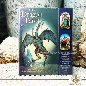 The Dragon Tarot - Nigel Suckling Tarot Cards at Gaia Center Crystals and Incense esoteric Shop Cyprus. Tarot | Oracle | Angel Cards selection order online, Cyprus islandwide delivery: Limassol, Paphos, Larnaca, Nicosia.