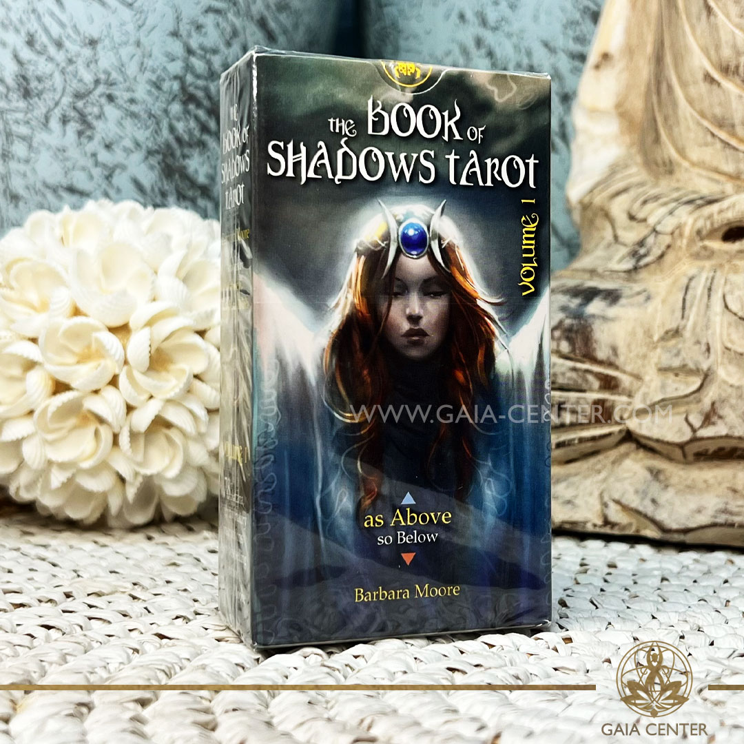 The Book Of Shadows Tarot Cards (Volume 1) at Gaia Center Crystals and Incense esoteric Shop Cyprus. Tarot | Oracle | Angel Cards selection order online, Cyprus islandwide delivery: Limassol, Paphos, Larnaca, Nicosia.