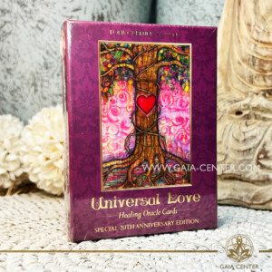 Universal Love Oracle Cards - Toni Carmine Salerno Cards at Gaia Center Crystals and Incense esoteric Shop Cyprus. Tarot | Oracle | Angel Cards selection order online, Cyprus islandwide delivery: Limassol, Paphos, Larnaca, Nicosia.