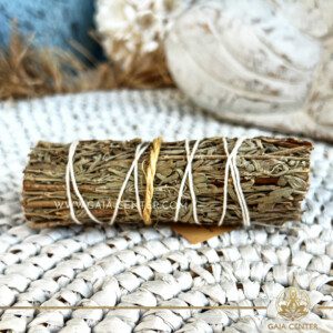Blue Sage small smudge stick bundles for smudging ceremonies and space clearing at Gaia Center | Crystals and Incense shop in Cyprus. Order online, Cyprus islandwide delivery: Limassol, Paphos, Larnaca, Nicosia. Europe and worldwide shipping.