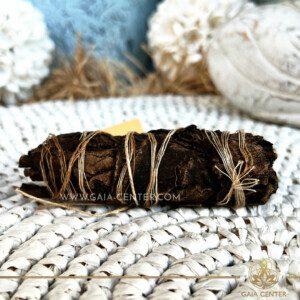Black Sage small smudge stick bundles for smudging ceremonies and space clearing at Gaia Center | Crystals and Incense shop in Cyprus. Order online, Cyprus islandwide delivery: Limassol, Paphos, Larnaca, Nicosia. Europe and worldwide shipping.