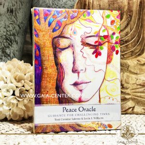 Peace Oracle Cards - Toni Carmine Salerno at Gaia Center Crystals and Incense esoteric Shop Cyprus. Tarot | Oracle | Angel Cards selection order online, Cyprus islandwide delivery: Limassol, Paphos, Larnaca, Nicosia.