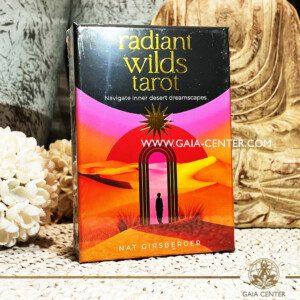 Radiant Wilds Tarot - Nat Girsberger at Gaia Center Crystals and Incense esoteric Shop Cyprus. Tarot | Oracle | Angel Cards selection order online, Cyprus islandwide delivery: Limassol, Paphos, Larnaca, Nicosia.