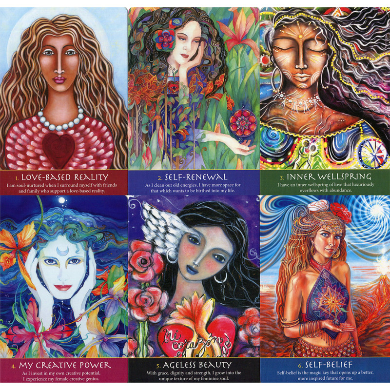 Soulful Woman Guidance Cards - Shushann Movsessian at Gaia Center Crystals and Incense esoteric Shop Cyprus. Tarot | Oracle | Angel Cards selection order online, Cyprus islandwide delivery: Limassol, Paphos, Larnaca, Nicosia.