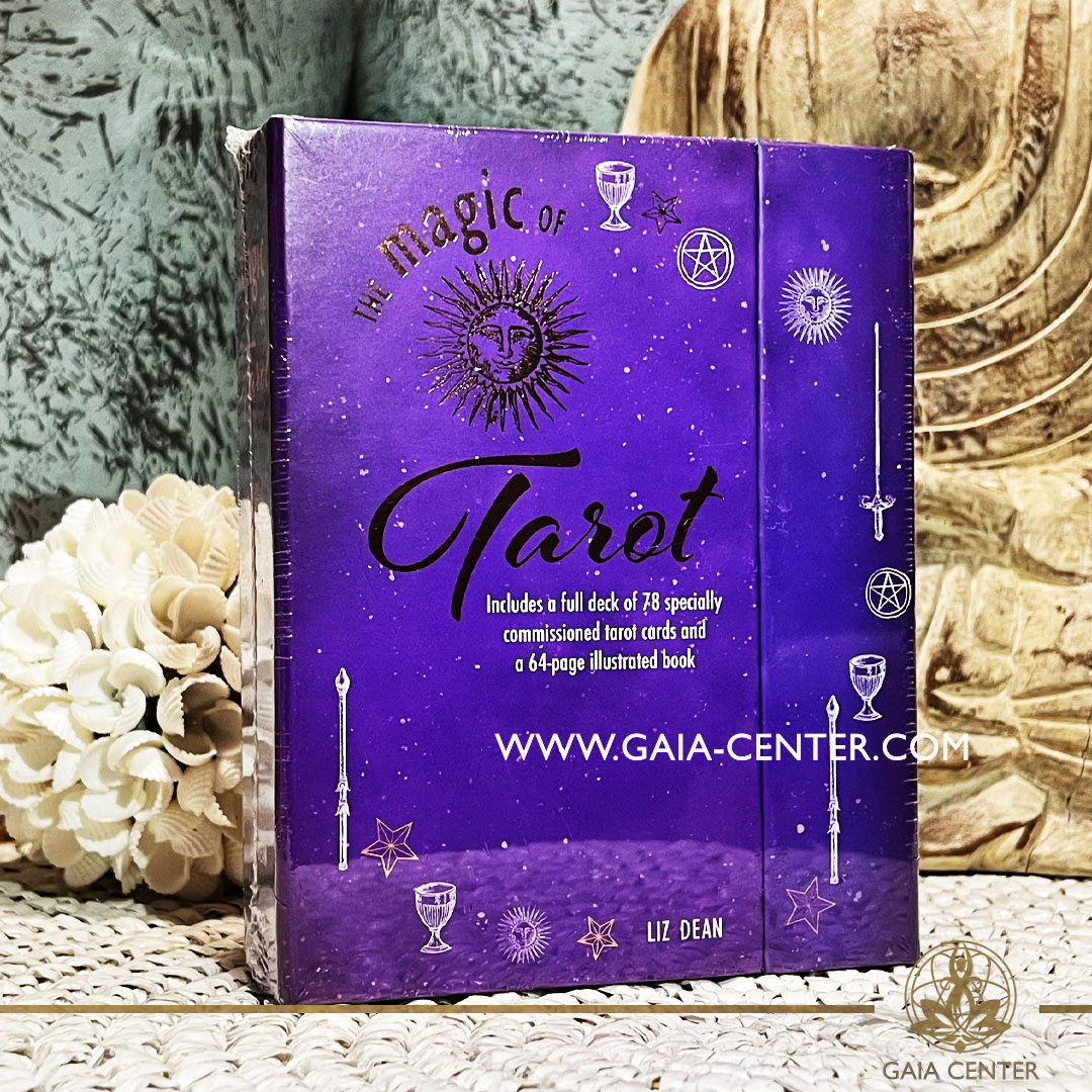 The Magic Of Tarot - Liz Dean at Gaia Center Crystals and Incense esoteric Shop Cyprus. Tarot | Oracle | Angel Cards selection order online, Cyprus islandwide delivery: Limassol, Paphos, Larnaca, Nicosia.