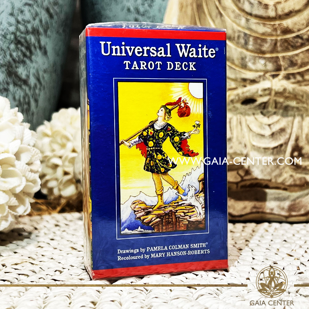 Universal Waite Tarot Cards at Gaia Center Crystals and Incense esoteric Shop Cyprus. Tarot | Oracle | Angel Cards selection order online, Cyprus islandwide delivery: Limassol, Paphos, Larnaca, Nicosia.