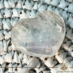 Angel Aura Crystal Puff Heart Large |45mm| size from Brazil at GAIA CENTER Crystal Shop CYPRUS. Crystal jewellery and crystal pendants at Gaia Center crystal shop in Cyprus. Order online top quality crystals, Cyprus islandwide delivery: Limassol, Larnaca, Paphos, Nicosia. Europe and Worldwide shipping.
