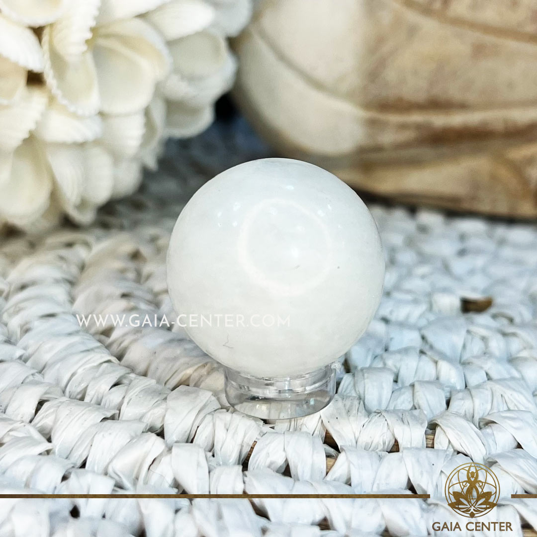 Rock Crystal Sphere |30mm| at GAIA CENTER Crystal Shop CYPRUS. Crystal jewellery and crystal pendants at Gaia Center crystal shop in Cyprus. Order online top quality crystals, Cyprus islandwide delivery: Limassol, Larnaca, Paphos, Nicosia. Europe and Worldwide shipping.